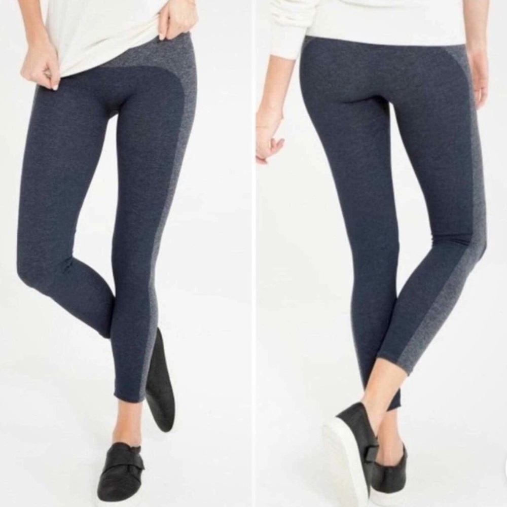 NWOT SPANX‎ Womens XL Color Block Seamless Shape Wear Leggings Skinny Pants